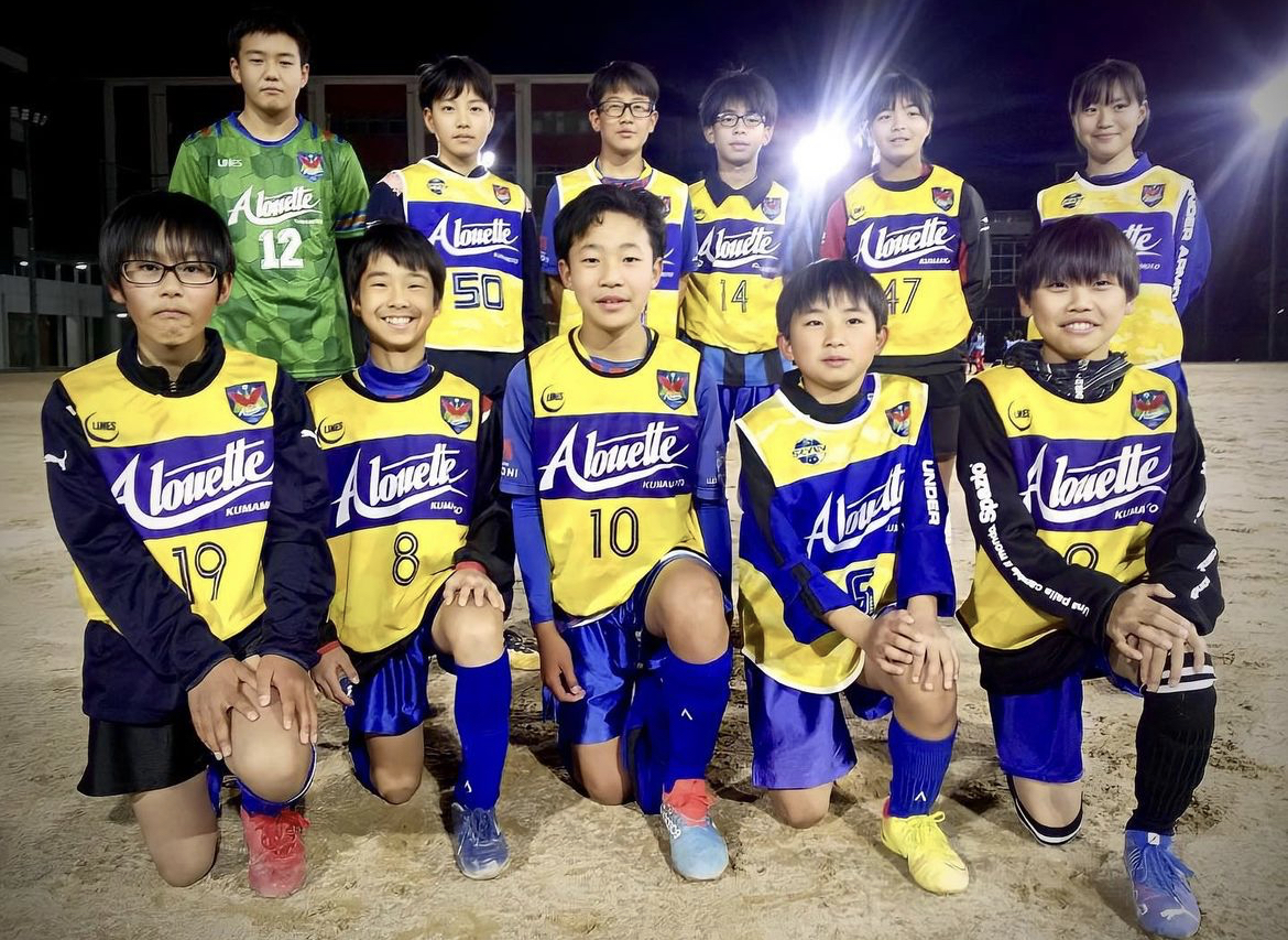 熊本県ジュニアサッカーチーム（昇華ビブス製作 ）